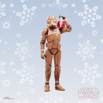 Star Wars The Black Series Phase II Clone Trooper (Holiday Edition)
