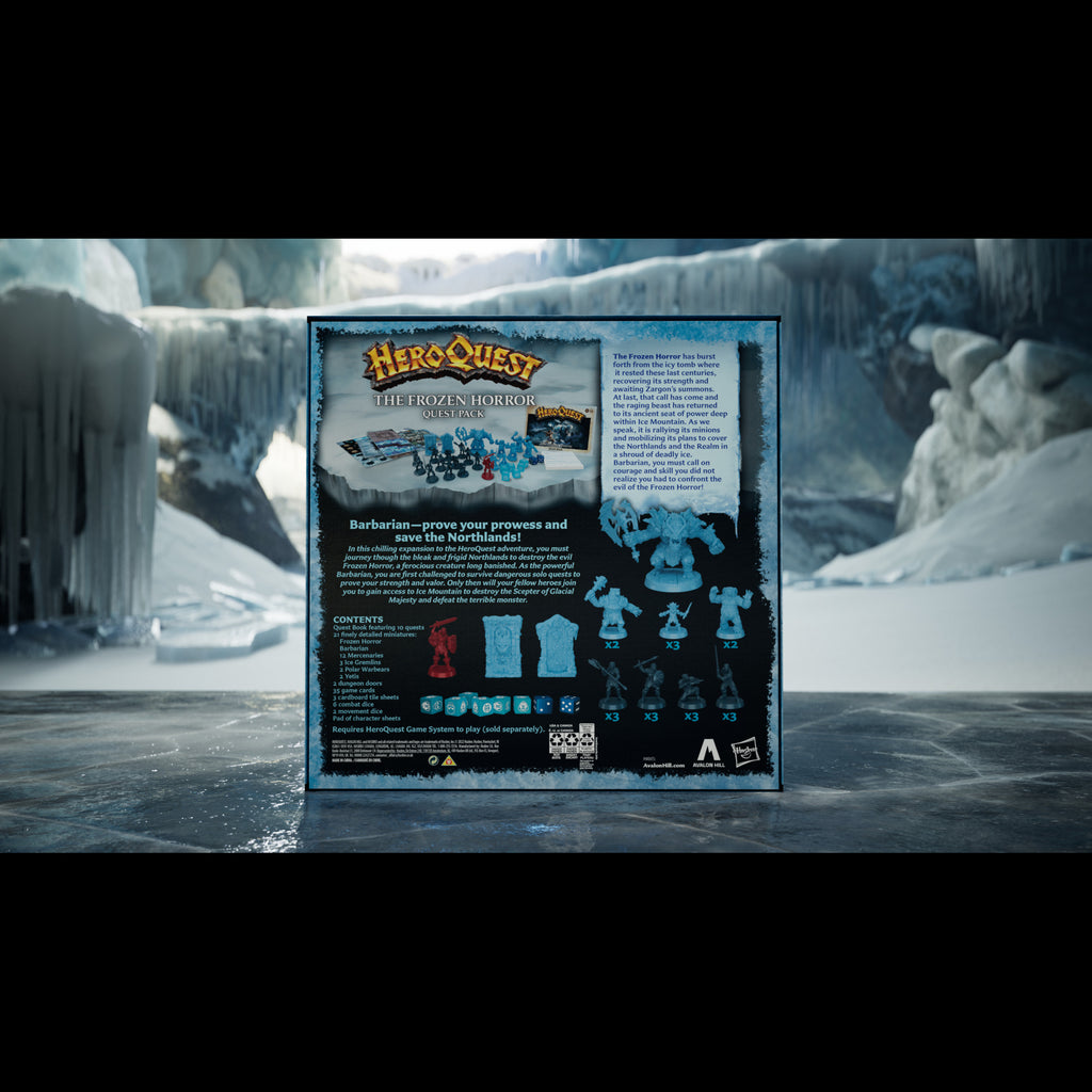 HeroQuest The Frozen Horror Quest Pack Game Expansion