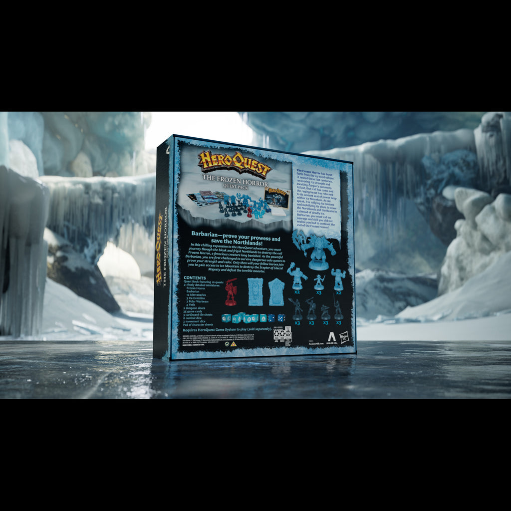 HeroQuest The Frozen Horror Quest Pack Game Expansion