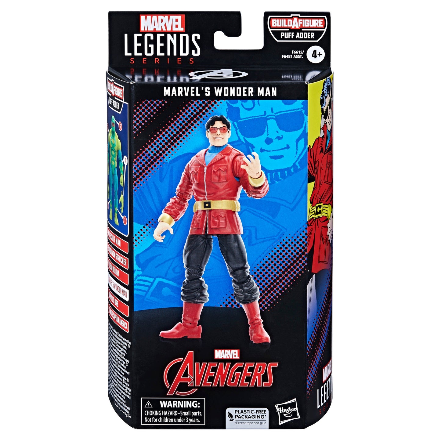 Marvel Legends Wonder Man - Puff Adder BAF