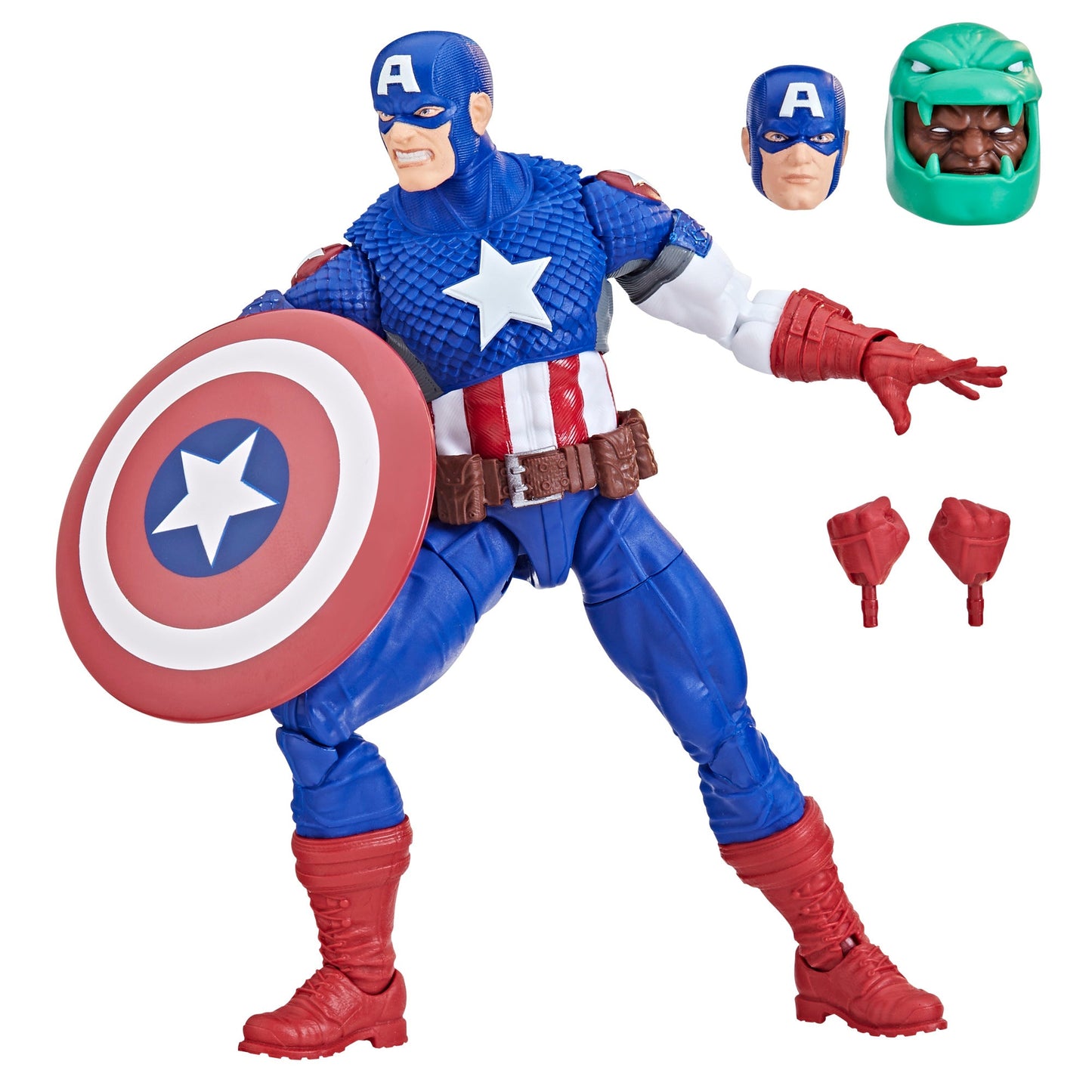 Marvel Legends Ultimate Captain America - Puff Adder BAF