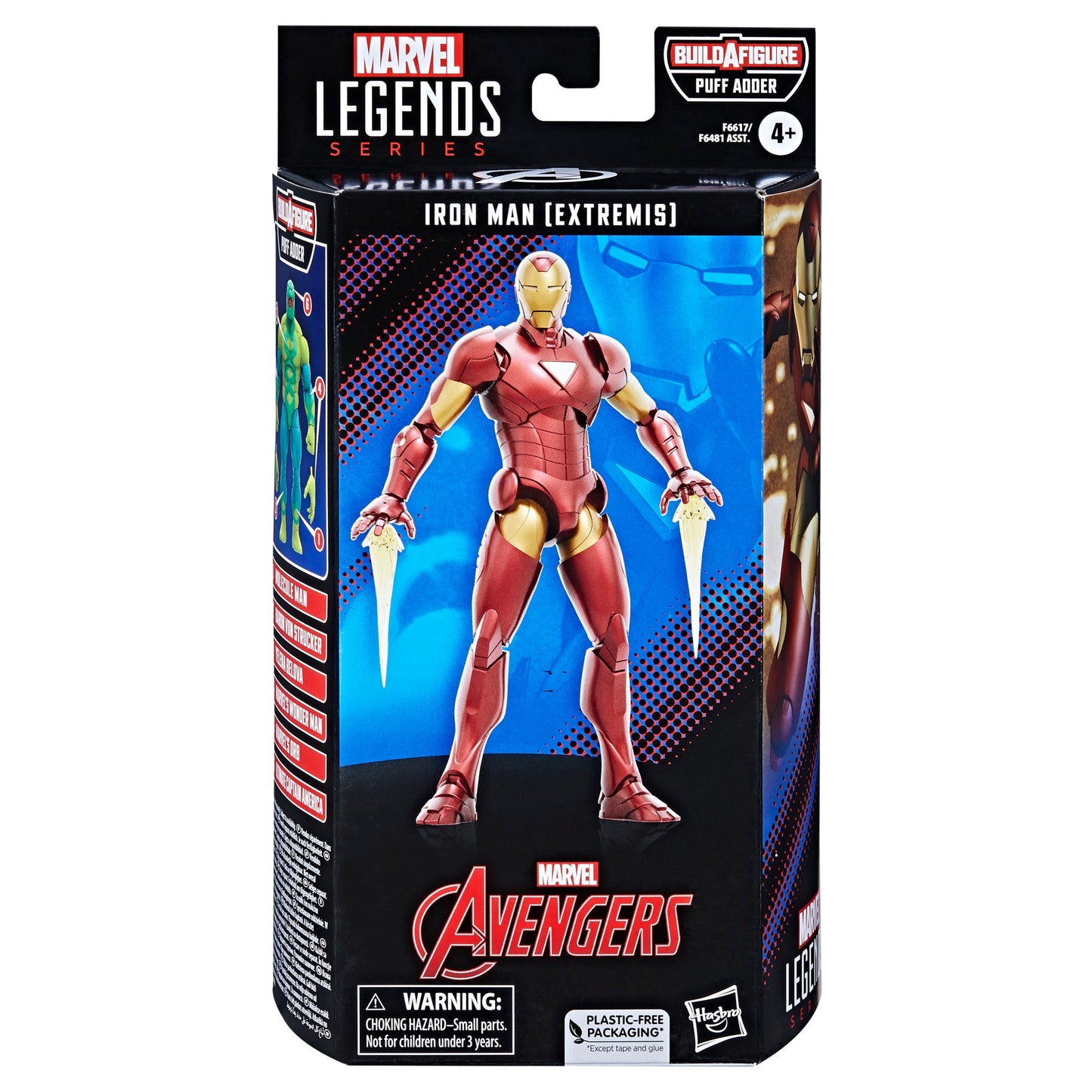 Marvel Legends Iron Man - Extremis - Puff Adder BAF
