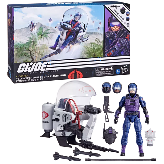 G.I. Joe Classified Series Tele-Viper & Cobra Flight Pod - Trubble Bubble - 79