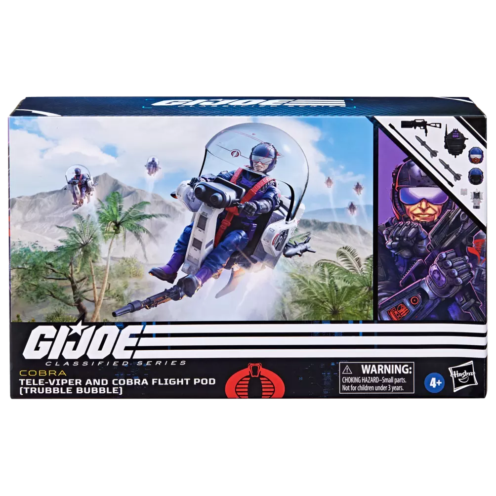 G.I. Joe Classified Series Tele-Viper & Cobra Flight Pod - Trubble Bubble - 79