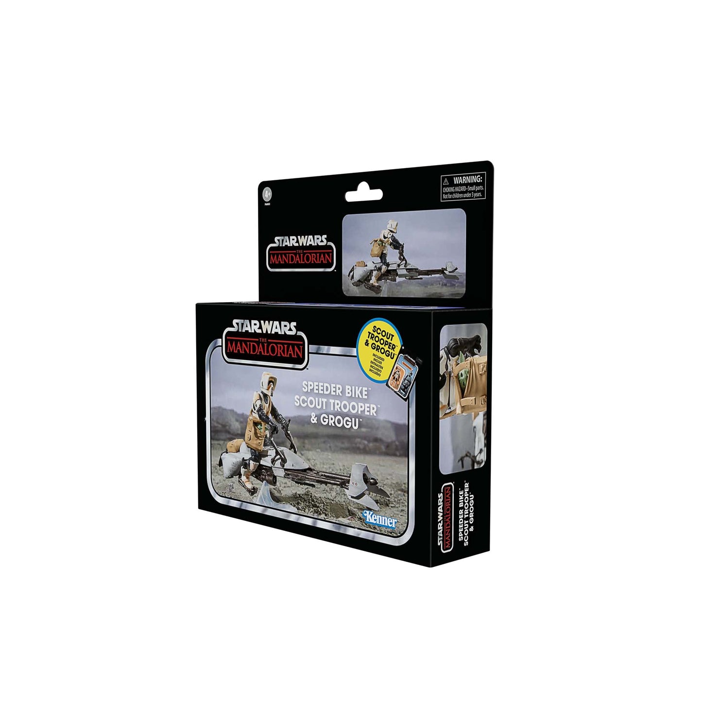 Star Wars The Vintage Collection Speeder Bike and Grogu
