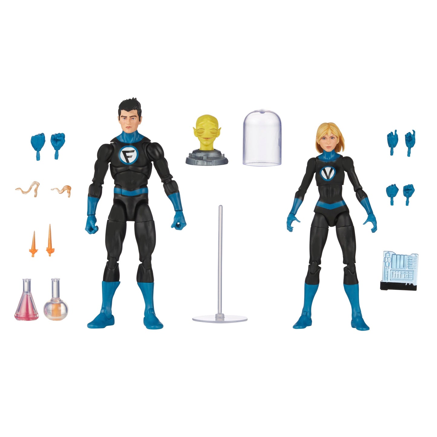 Hasbro Marvel Legends Series Fantastic Four Franklin Richards and Valeria Richards