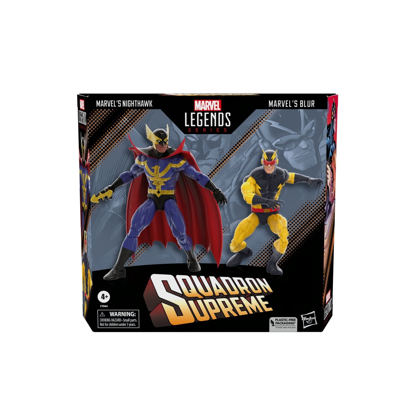 Marvel Legends - Nighthawk and Marvel's Blur