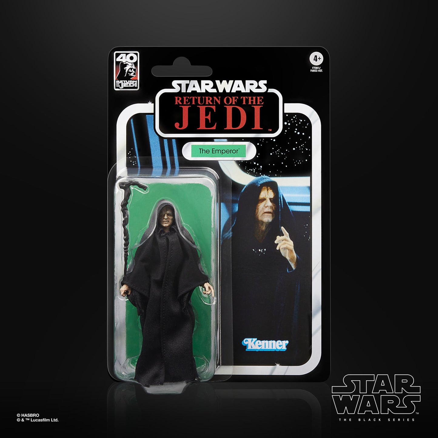 Star Wars The Black Series Palpatine - 40th Anniversary of Star Wars: Return of the Jedi