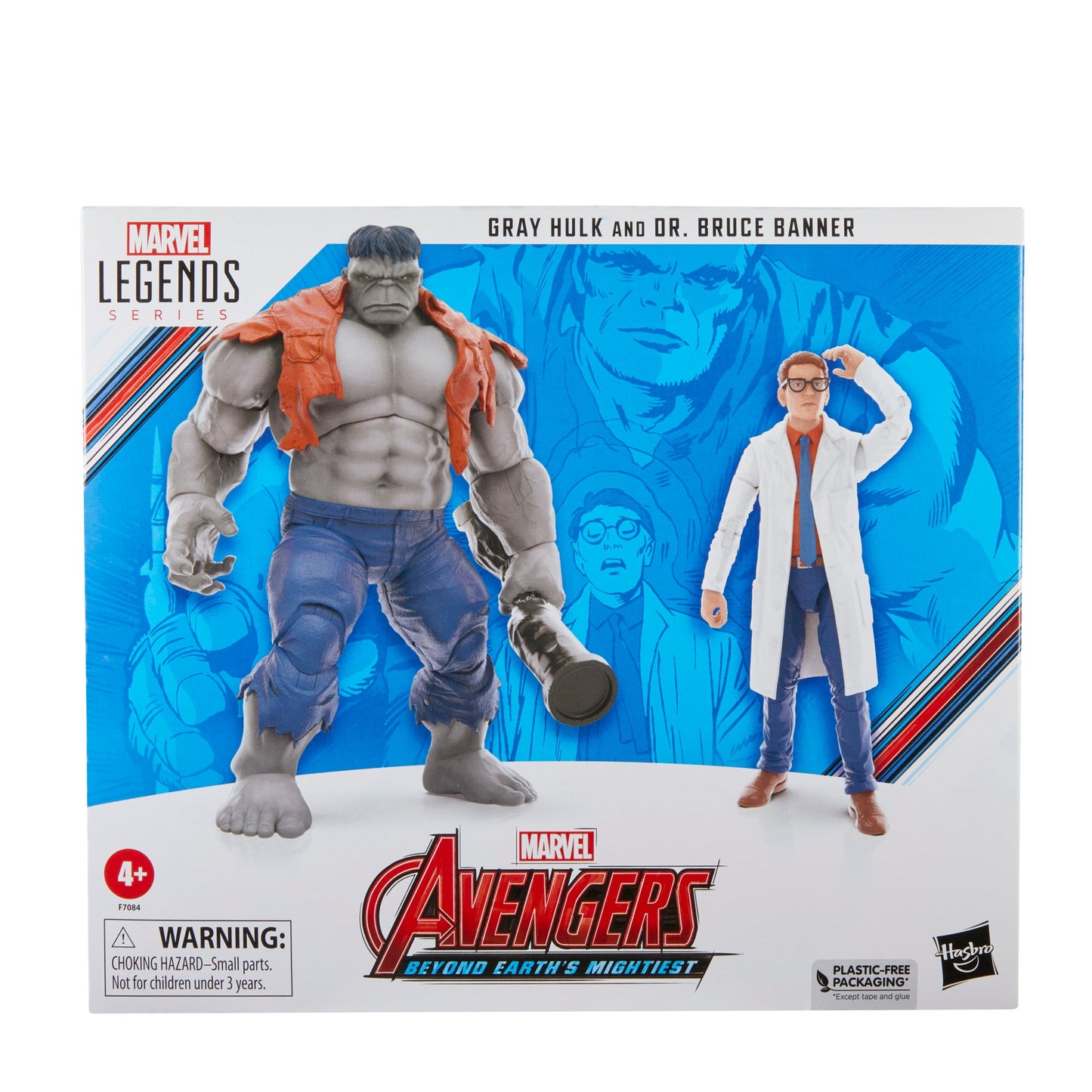 Marvel Legends Series Grey Hulk and Dr. Bruce Banner