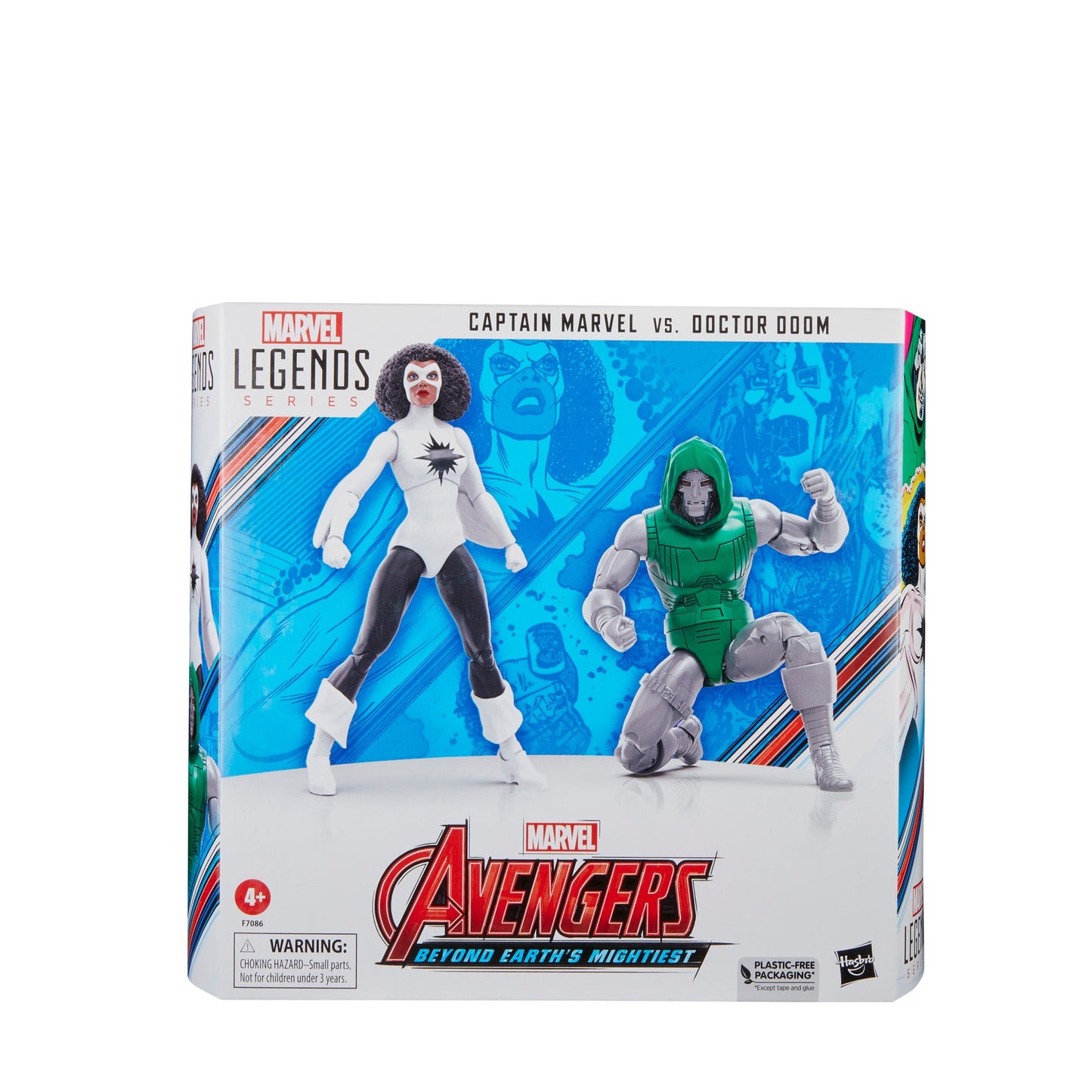 Marvel Legends Series Captain Marvel vs. Doctor Doom