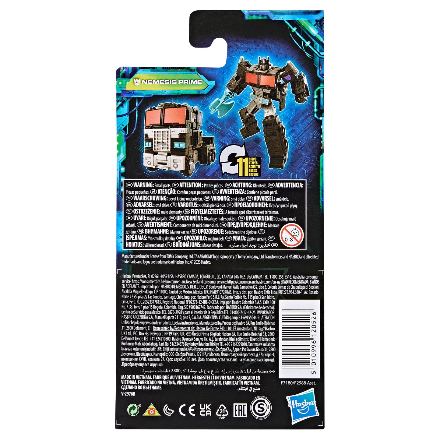 Transformers Legacy Evolution Nemesis Prime - Core class