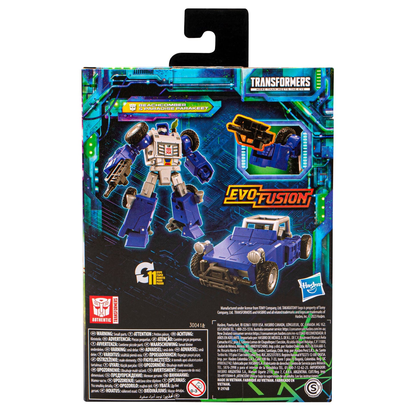 Transformers Legacy Evolution Deluxe Beachcomber & Paradise Parakeet - ( Japanese BOX )