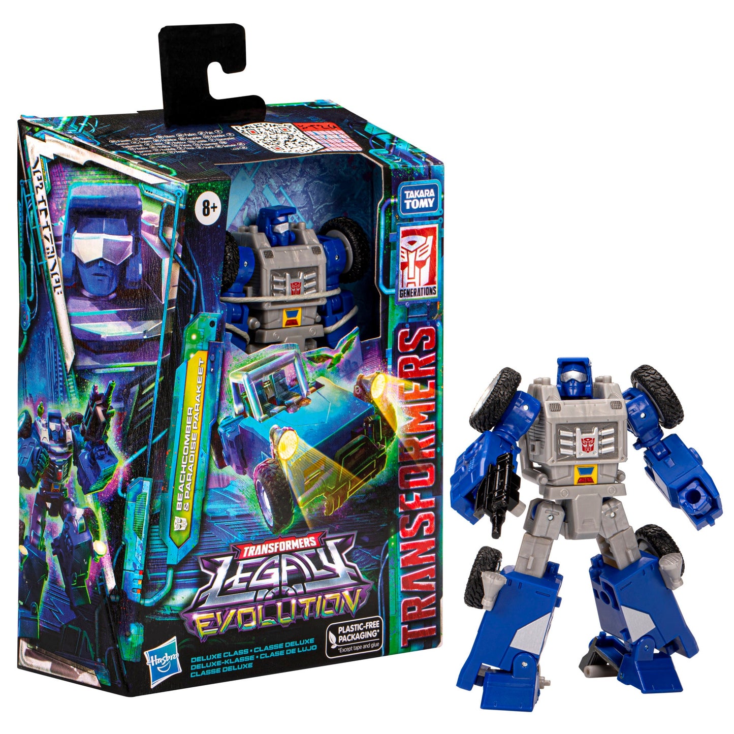Transformers Legacy Evolution Deluxe Beachcomber & Paradise Parakeet - ( Japanese BOX )