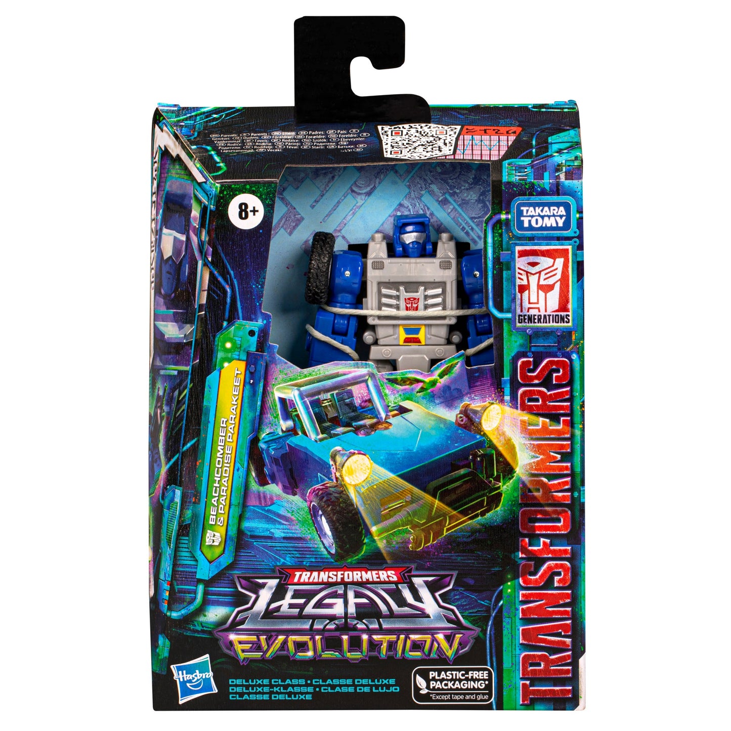Transformers Legacy Evolution Deluxe Beachcomber & Paradise Parakeet - ( Japanese BOX )