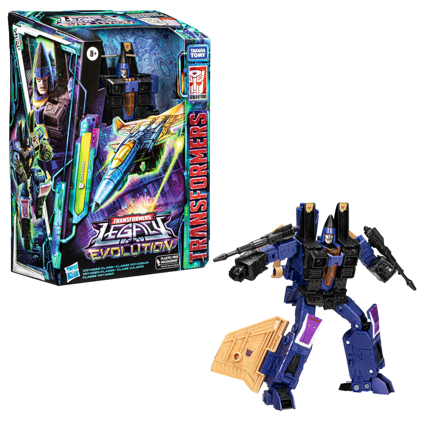 Transformers Legacy Evolution Dirge  - Voyager Class