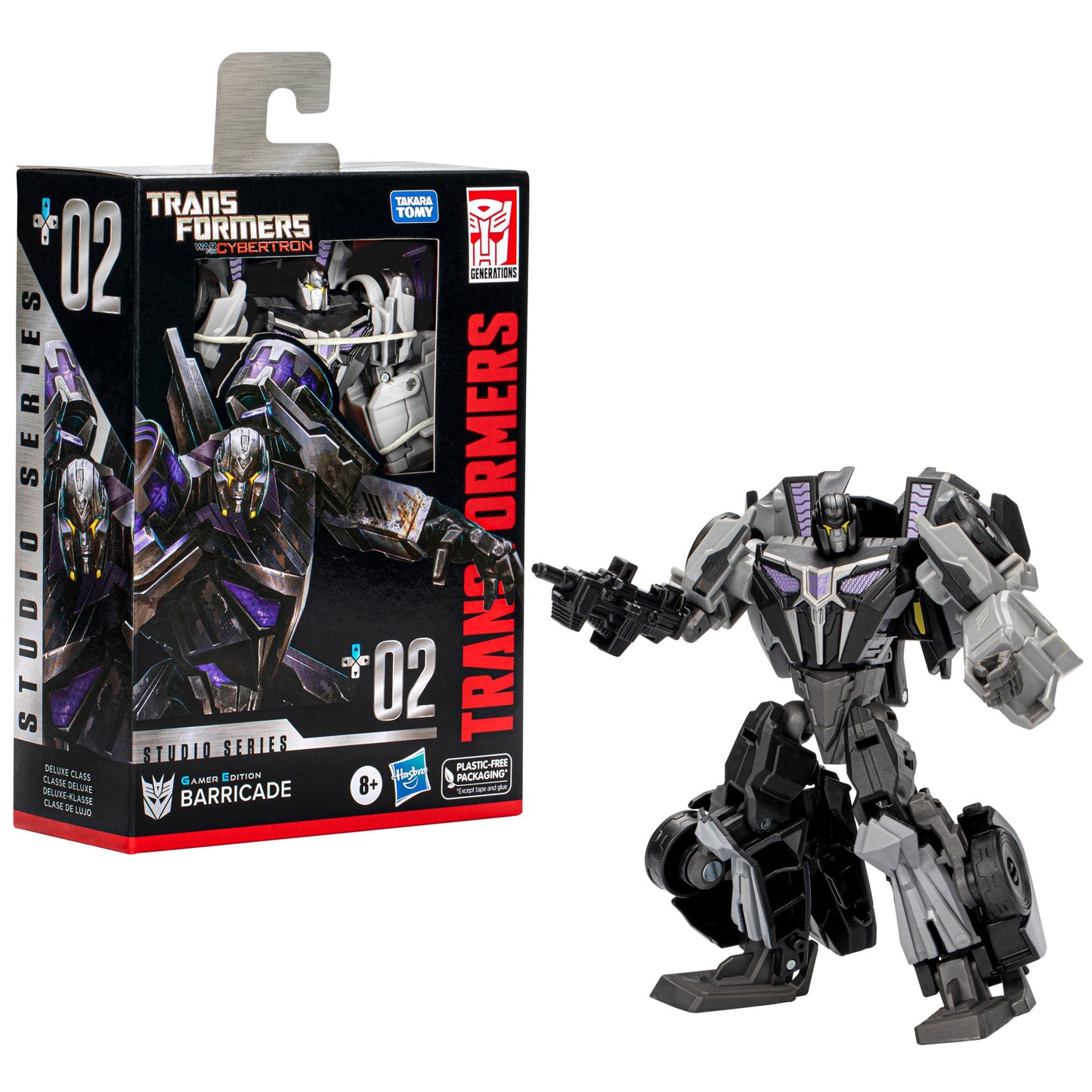 Transformers Studio Series Deluxe 02 Gamer Edition Barricade