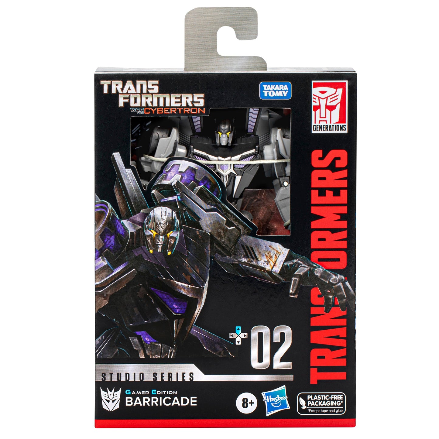 Transformers Studio Series Deluxe 02 Gamer Edition Barricade