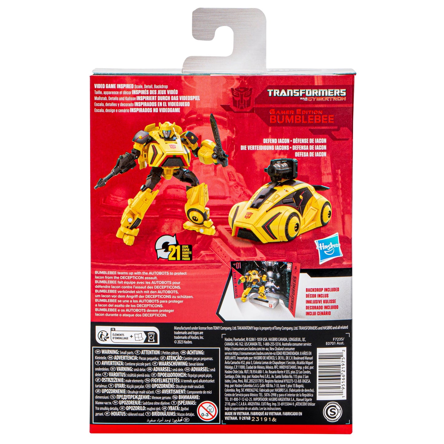 Transformers Studio Series Deluxe 01 Gamer Edition Bumblebee