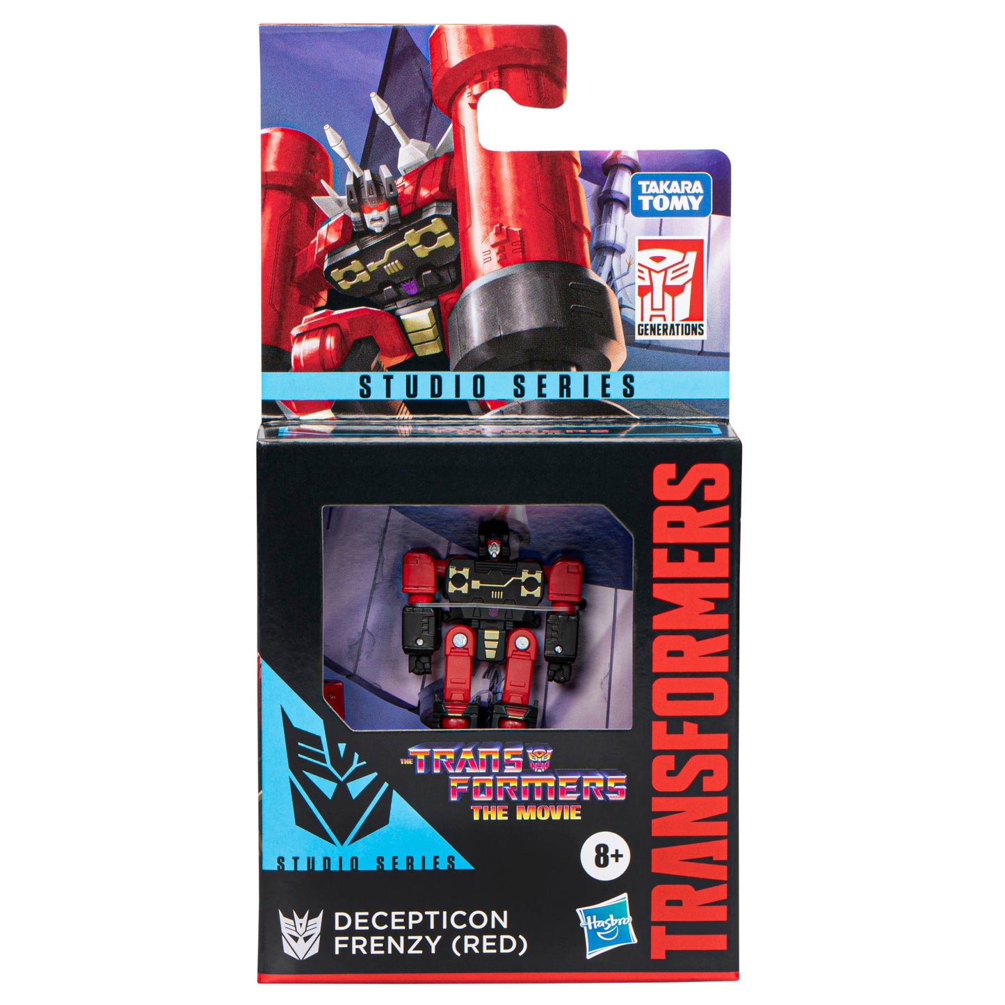 Transformers Studio Series Core Class - Decepticon Frenzy - Red
