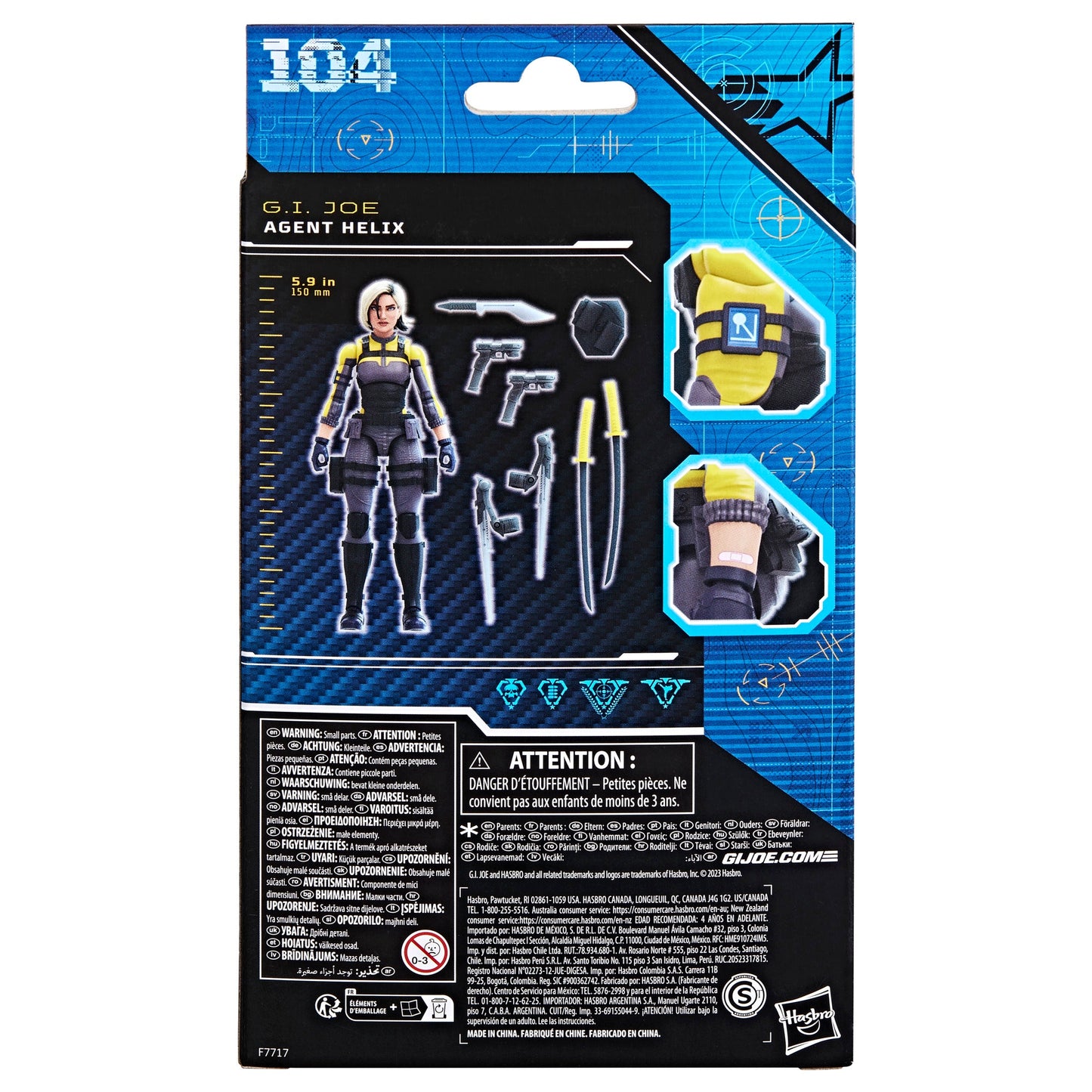 G.I. Joe Classified Series Agent Helix 104