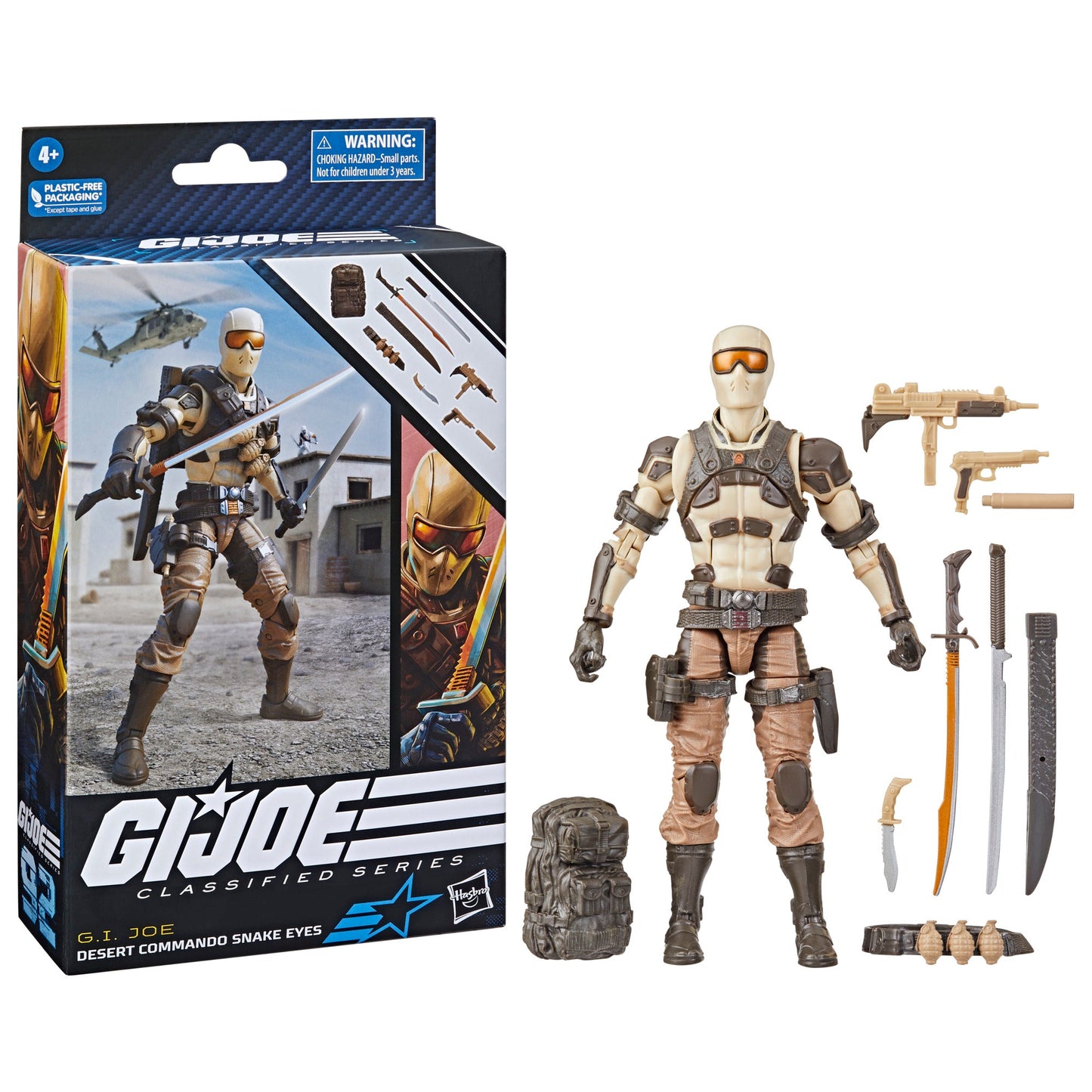 G.I. Joe Classified Series Desert Commando Snake Eyes 92