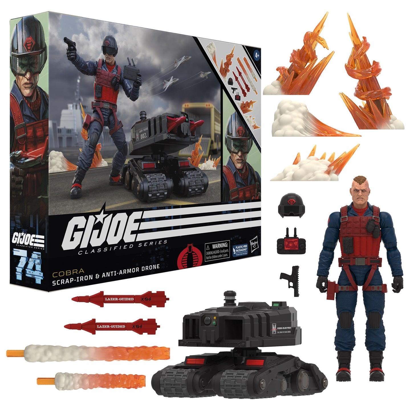 G.I. Joe Classified - Scrap-Iron & Anti-Armor Drone -74