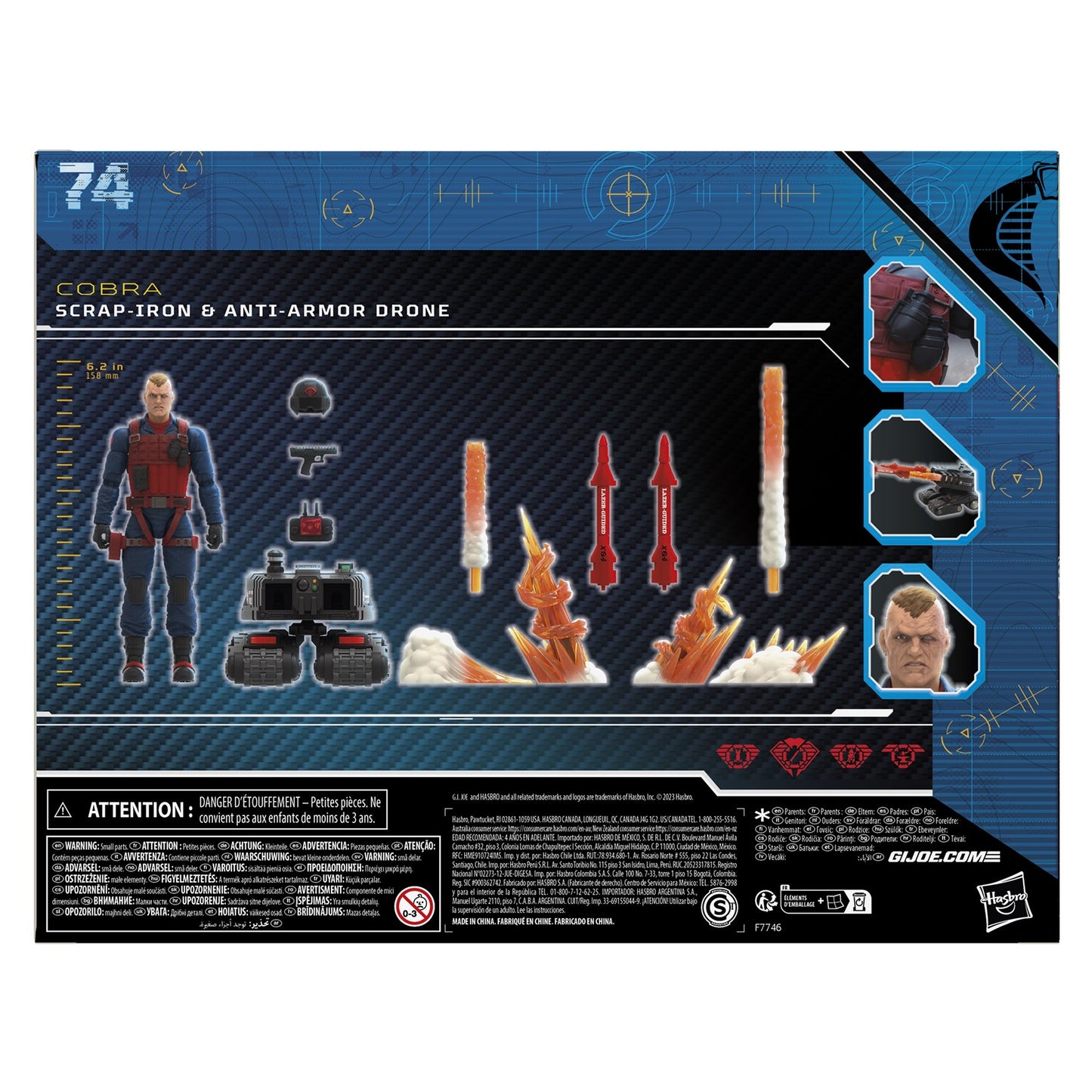 G.I. Joe Classified - Scrap-Iron & Anti-Armor Drone -74