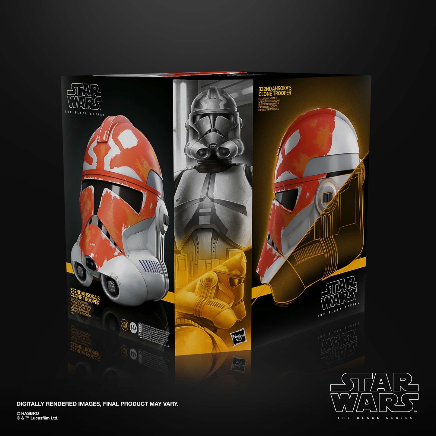 Star Wars The Black Series Clone Trooper Helmet 332ND