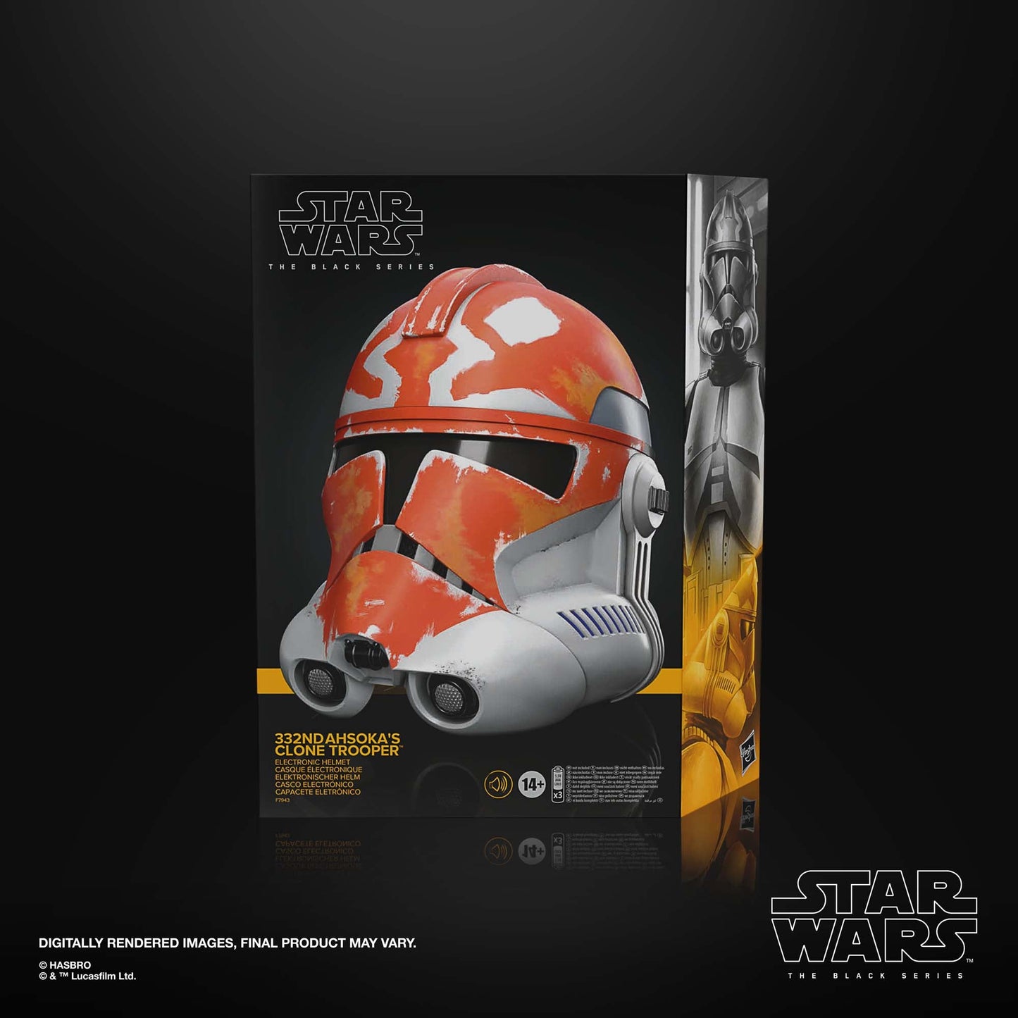 Star Wars The Black Series Clone Trooper Helmet 332ND