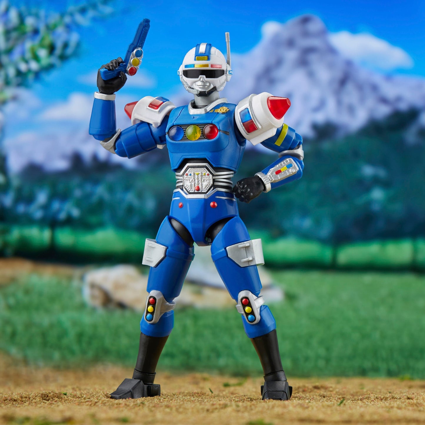 Power Rangers Lightning Collection Turbo Blue Senturion