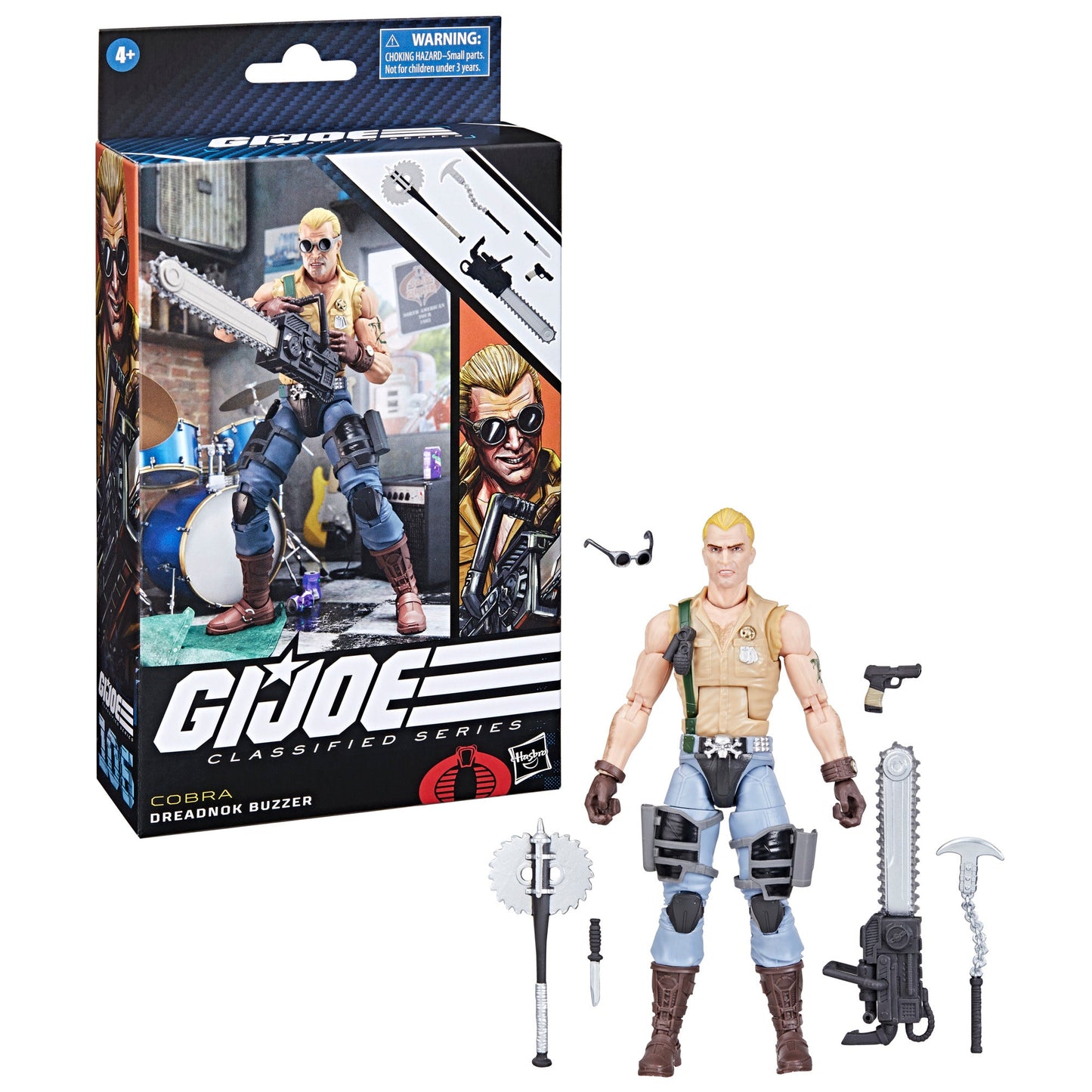 G.I. Joe Classified Series Dreadnok Buzzer 106