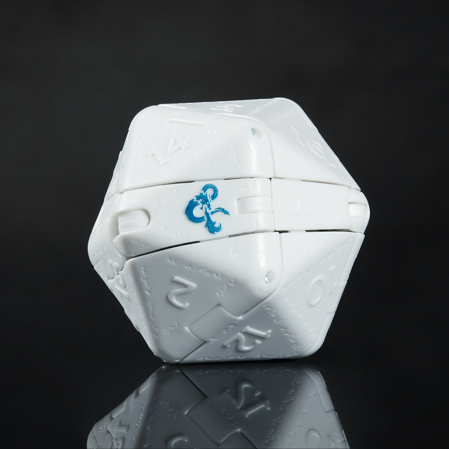 Dungeons & Dragons Dicelings White Dragon Collectible Action Figure
