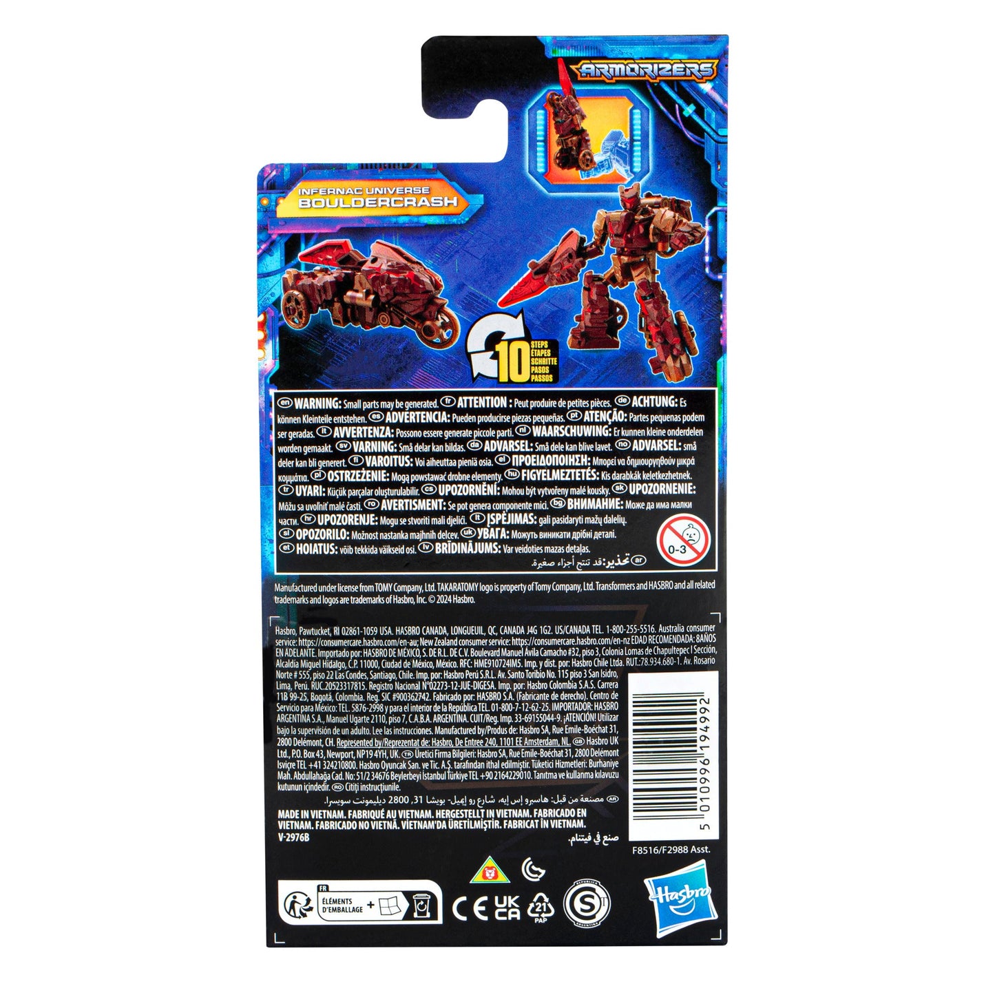 Transformers Legacy United Core Class Infernac Universe Bouldercrash