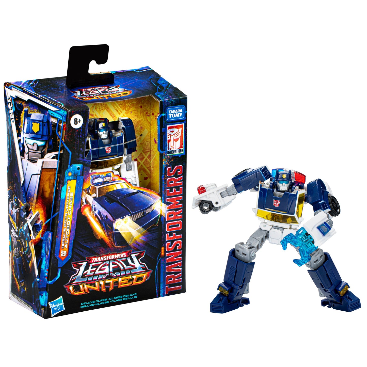 Transformers Legacy United - Deluxe Class - Rescue Bots Universe Autobot Chase