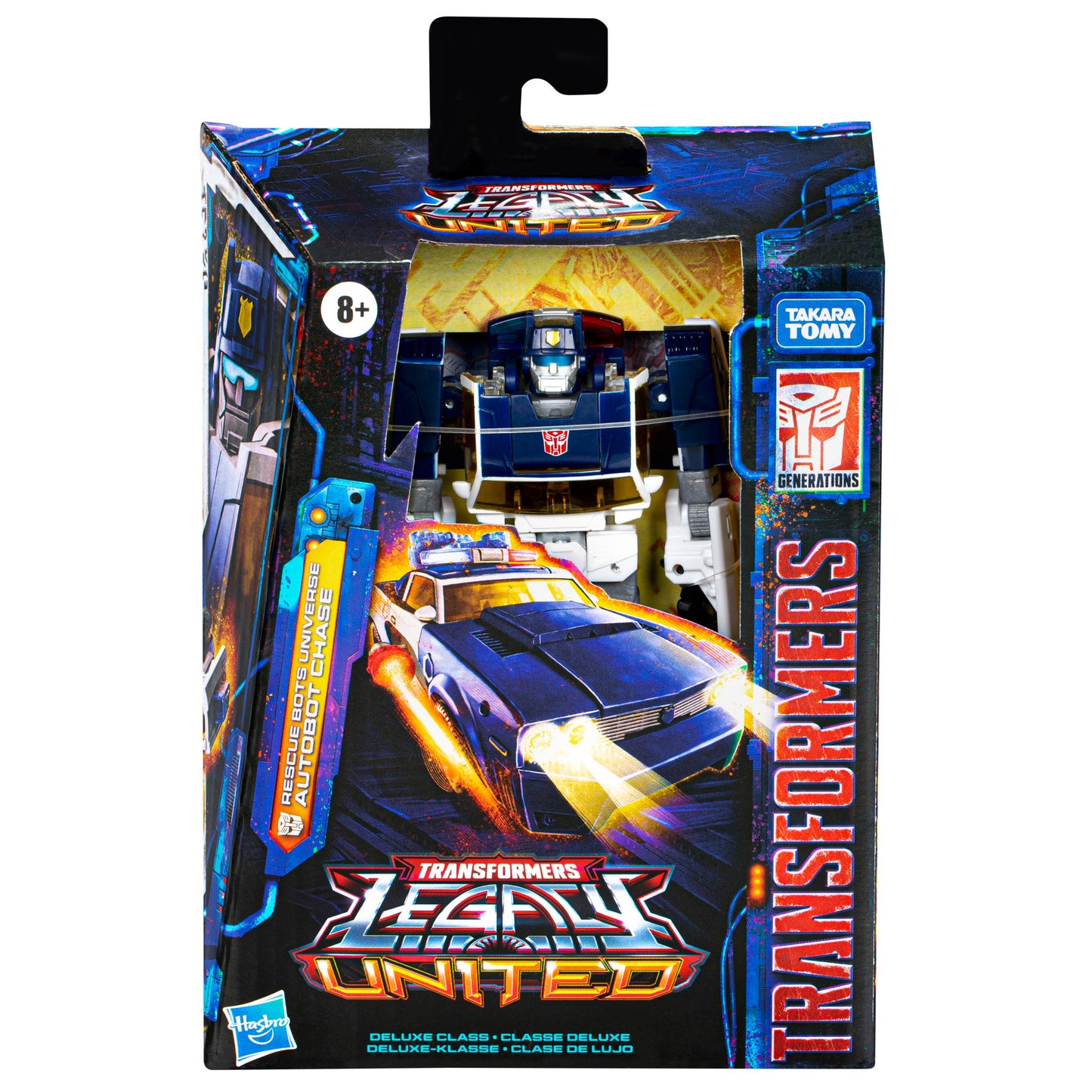 Transformers Legacy United - Deluxe Class - Rescue Bots Universe Autobot Chase