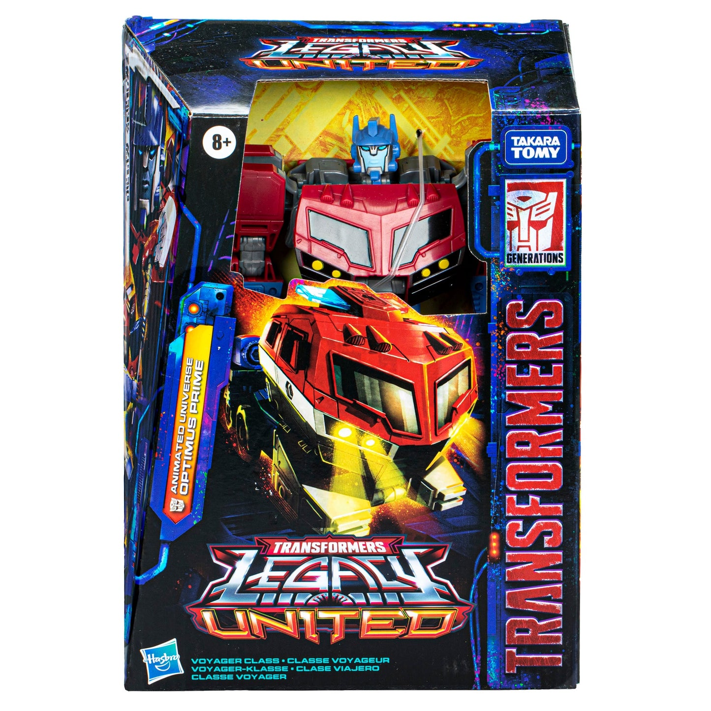 Transformers Legacy United - Voyager Class - Animated Universe Optimus Prime