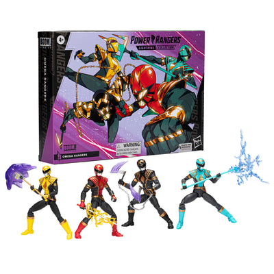 Power Rangers Lightning Collection Omega Rangers Figures