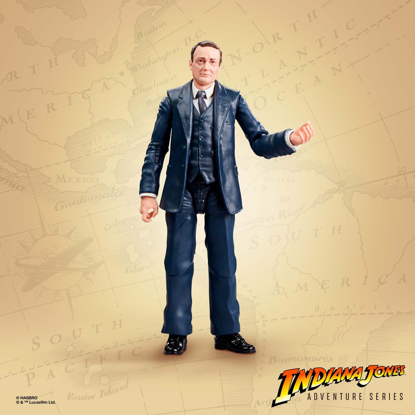 Indiana Jones Adventure Series Marcus Brody & René Belloq -Ark Showdown