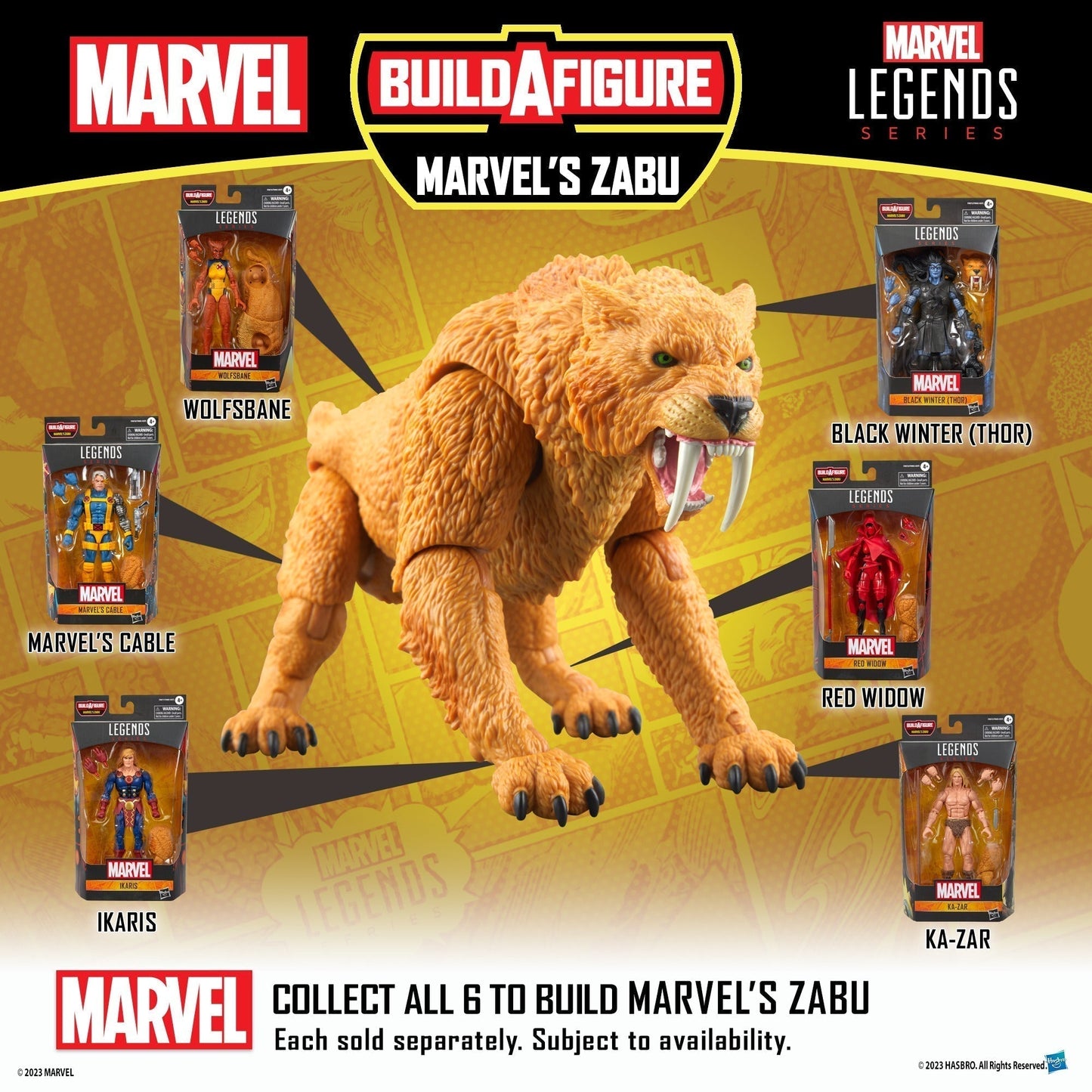 Marvel Legends Series -   Ikaris  - Zabu Baf