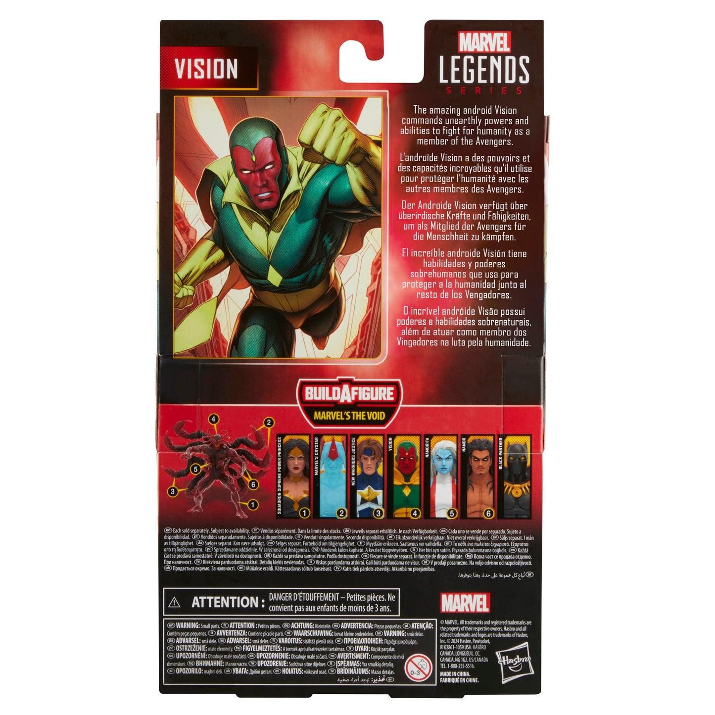 Marvel Legends - Vision - THE VOID BAF