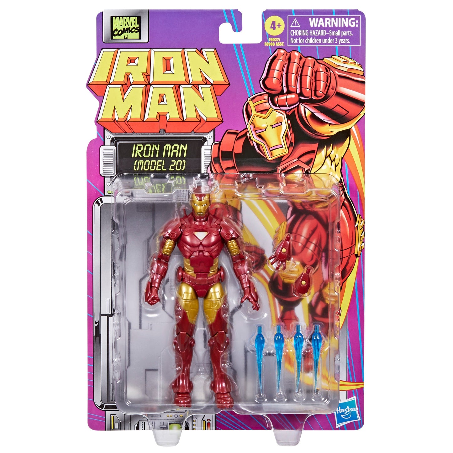 Marvel Legends - Retro Iron Man Wave - Set of 6