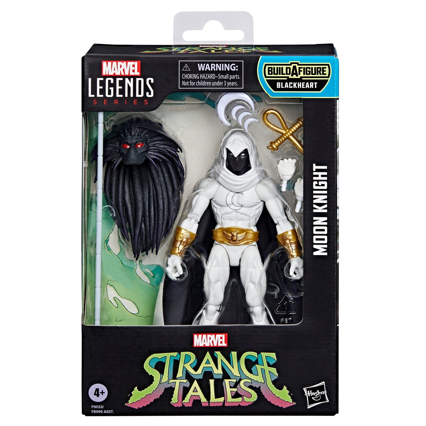Marvel Legends Series Strange Tales Moon Knight - Black Heart BAF
