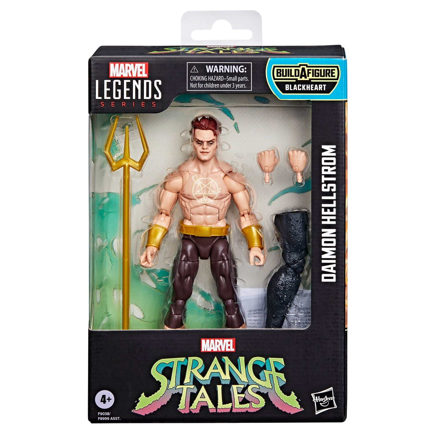 Marvel Legends Series Strange Tales Daimon Hellstrom -  Black Heart BAF