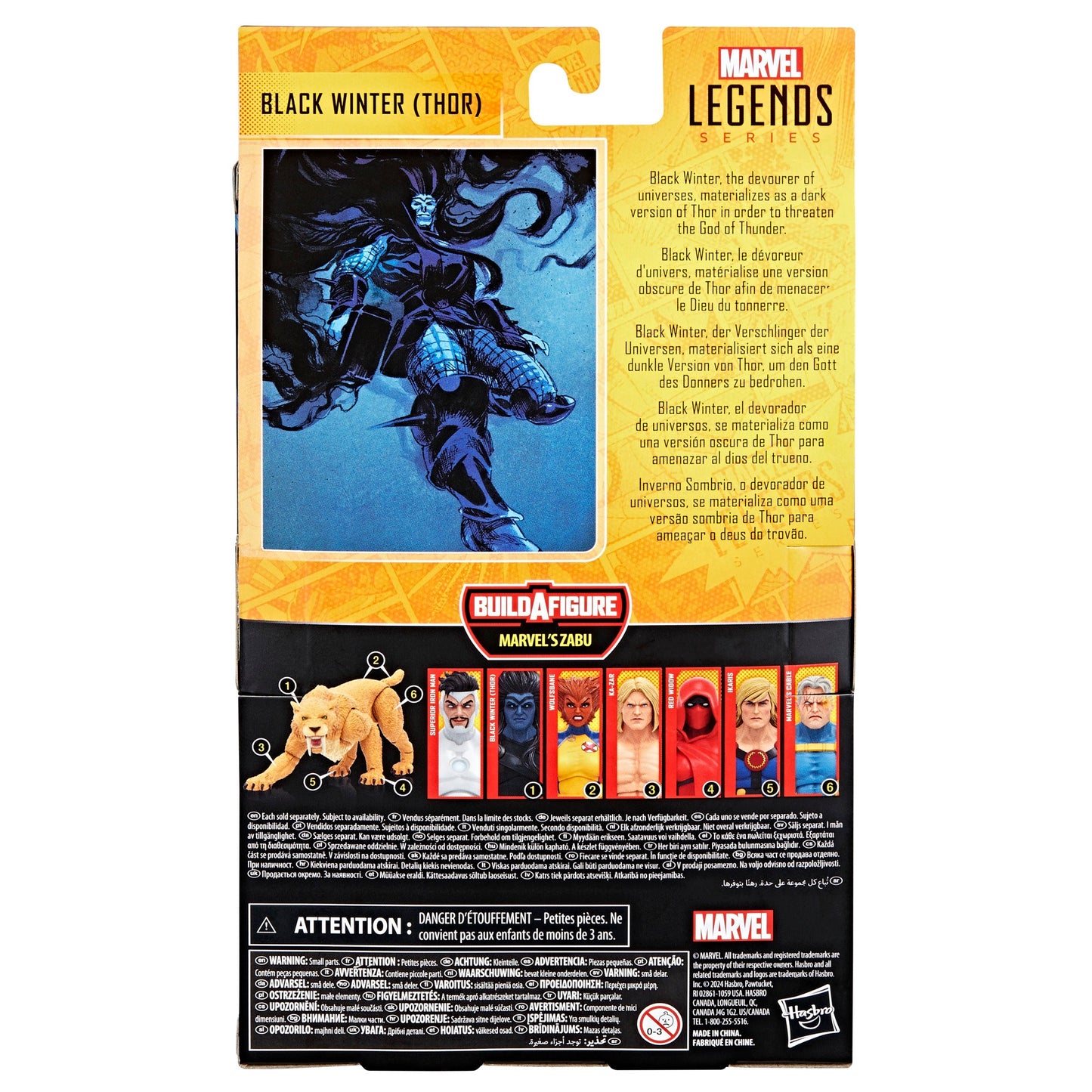 Marvel Legends Series - Black Winter (Thor)  - Zabu Baf