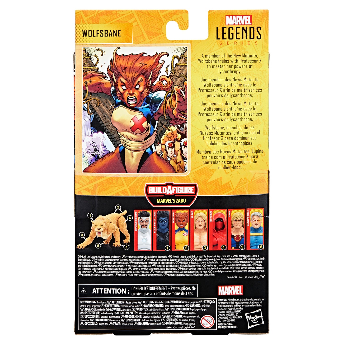 Marvel Legends Series - Wolfsbane  - Zabu Baf