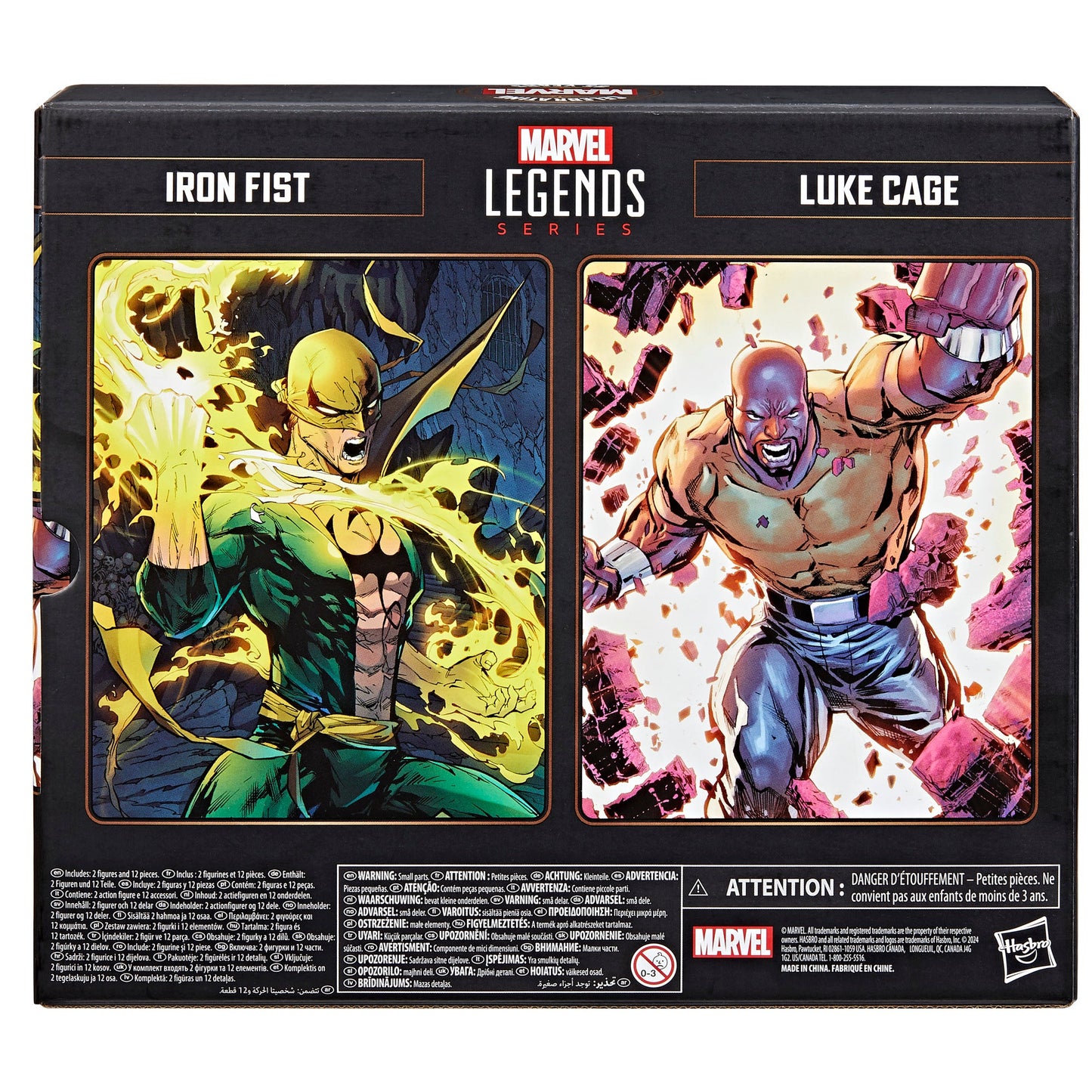 Marvel Legends Series Iron Fist and Luke Cage, Marvel 85th Anniversary
