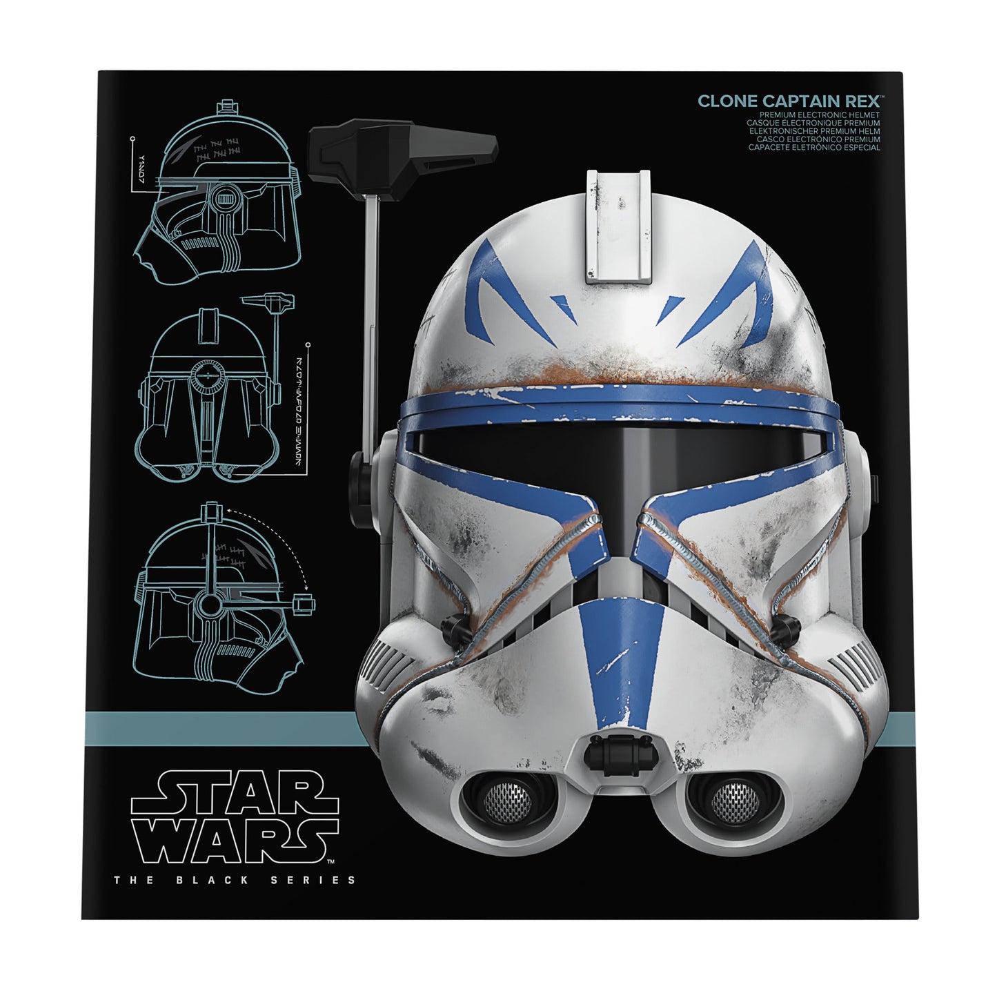 Star Wars The Black Series -  Captain Rex Helmet