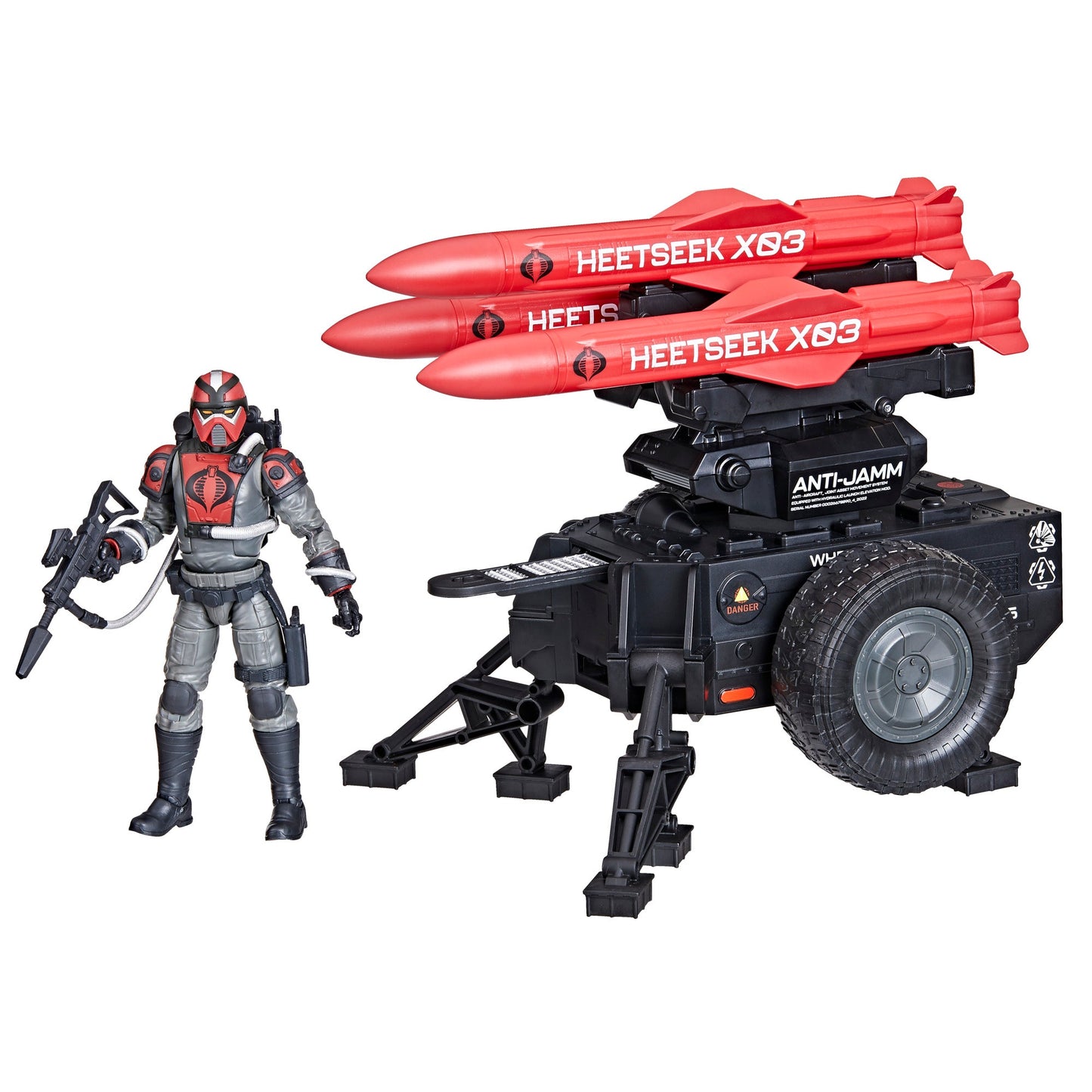 G.I. Joe Classified Series #111 - Cobra H.I.S.S. Techno-Viper & H.M.S. (HEETSEEK MISSILE SYSTEM)