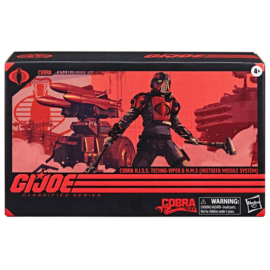 G.I. Joe Classified Series #111 - Cobra H.I.S.S. Techno-Viper & H.M.S. (HEETSEEK MISSILE SYSTEM)