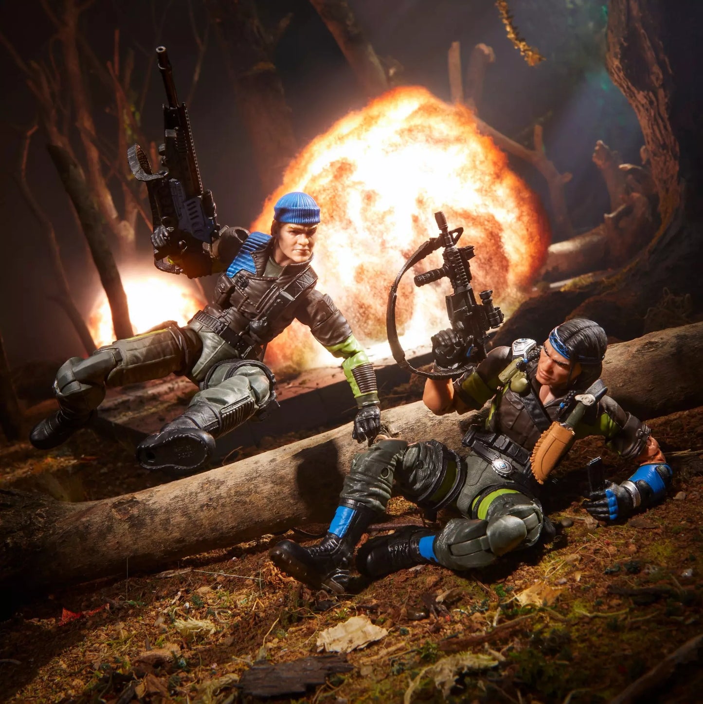 G.I. Joe Classified Series: #128, Mad Marauders Low-Light, Spirit Iron-Knife & Niyol